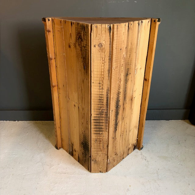 Country Pine Corner Cupboard