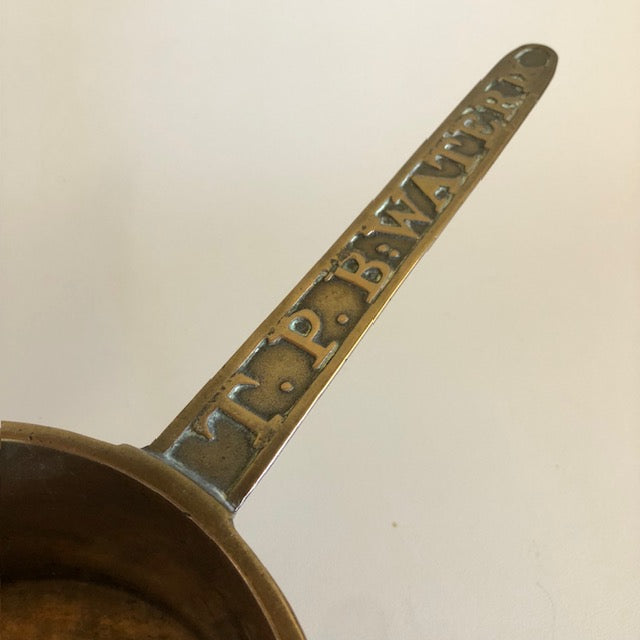 Early Solid Cast Bronze Tri-Leg Pot