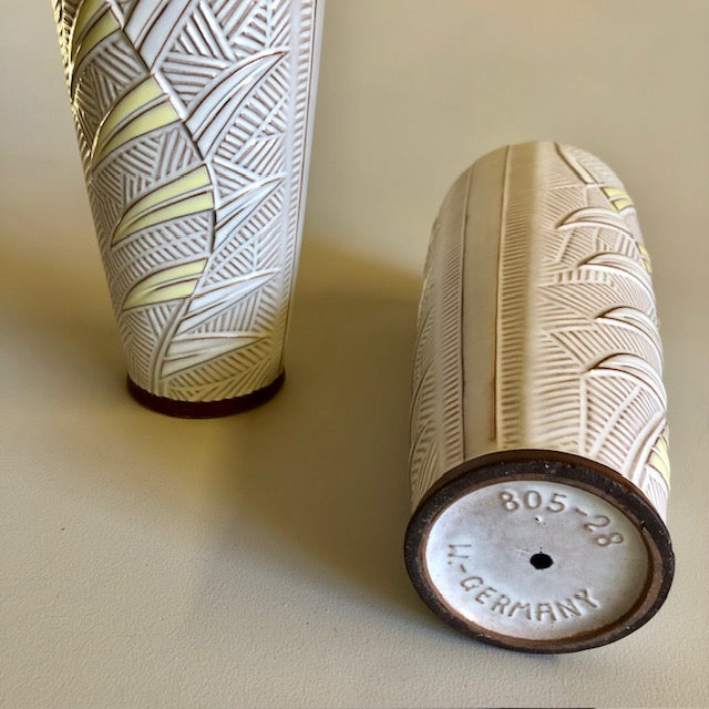 W. German Pair of Vases