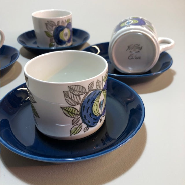 Rörstrand Eden Cups & Saucers