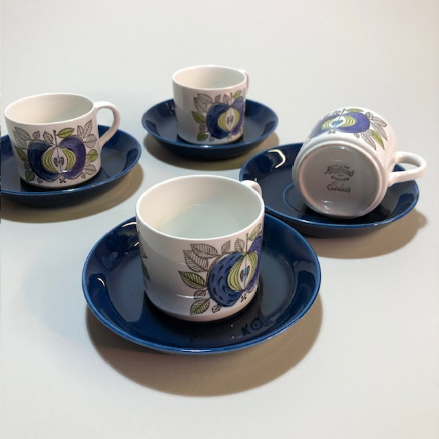 Rörstrand Eden Cups & Saucers