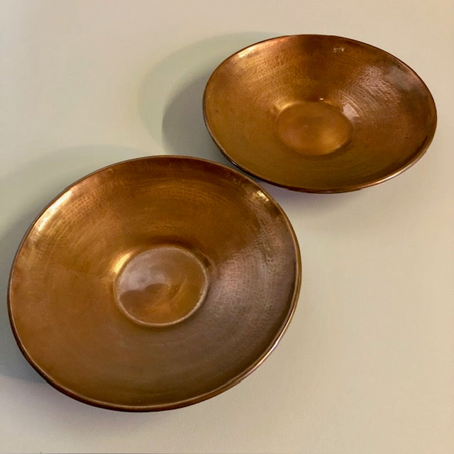 Pair of Copper Bowls