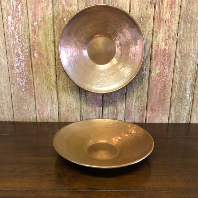 Pair of Copper Bowls