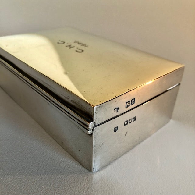 Sterling Silver Box 1898
