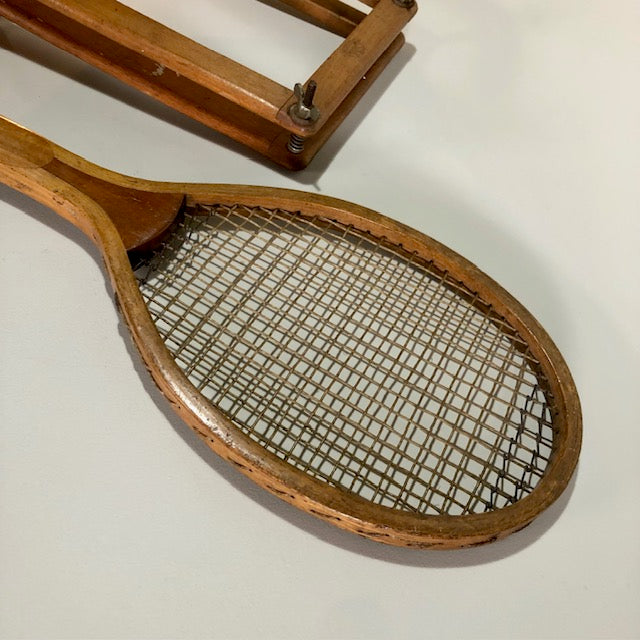 Early Tennis Racquet & Frame