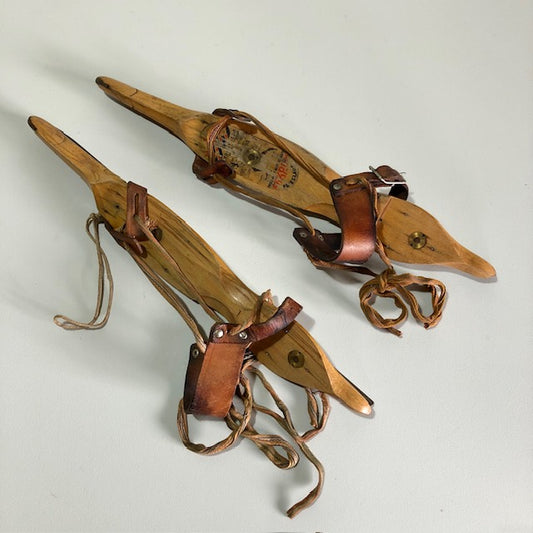 Wooden Ice Skates