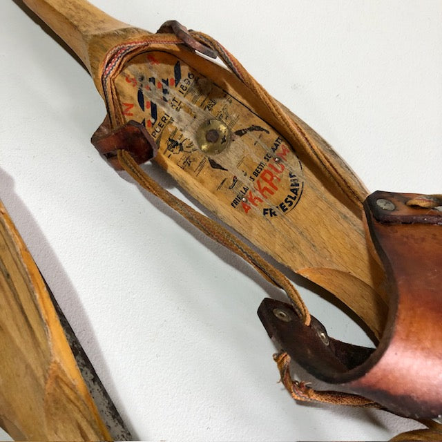 Wooden Ice Skates