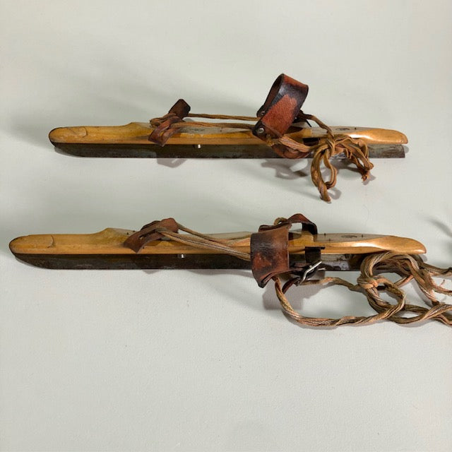 Wooden Ice Skates