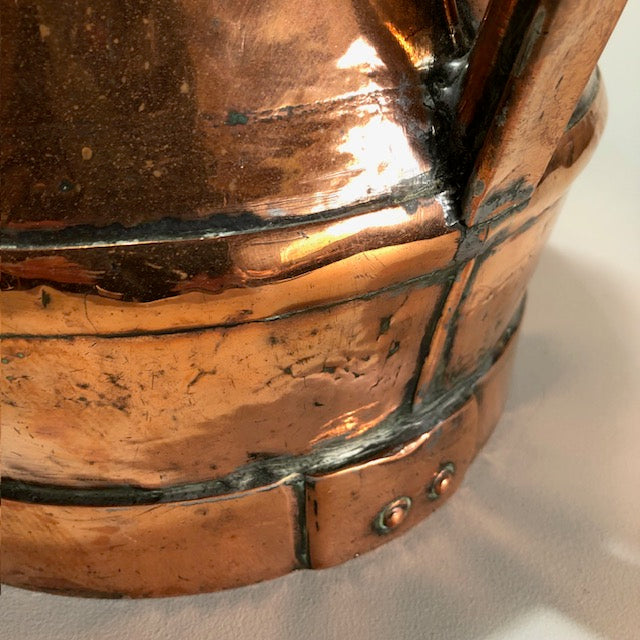 Extra Large Solid Copper Jug